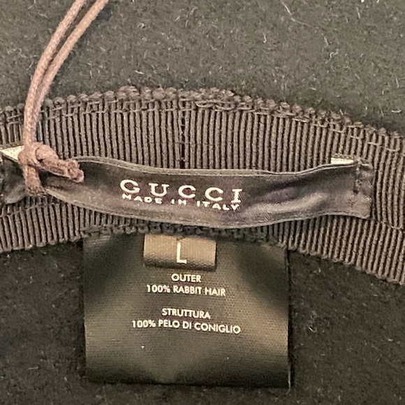 COPY - Gucci Rabbit Fur Hat - Picture 6 of 7